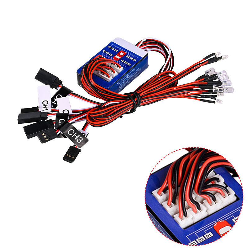 Rc Hobby Horizon - Zestaw oświetlenia RC 12 LED, inteligentne