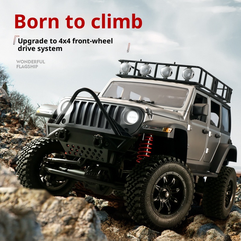 Rc Jeep Hobby - Mn Mn128 Rc Crawler 1:12 Skala