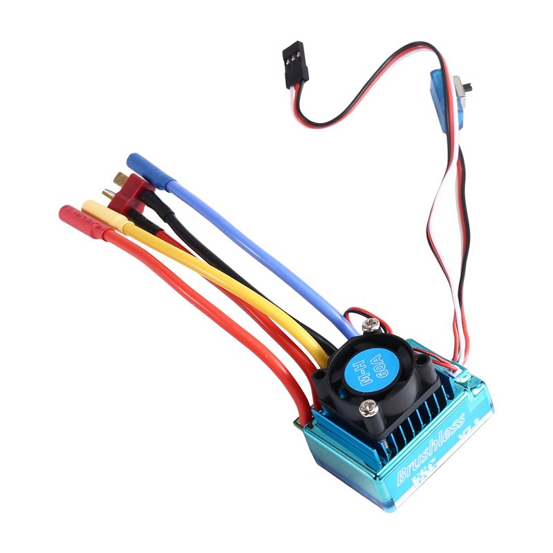 Brushless Motor 3650 - Bezszczotkowy regulator obrotów MACH-60A z wtyczką