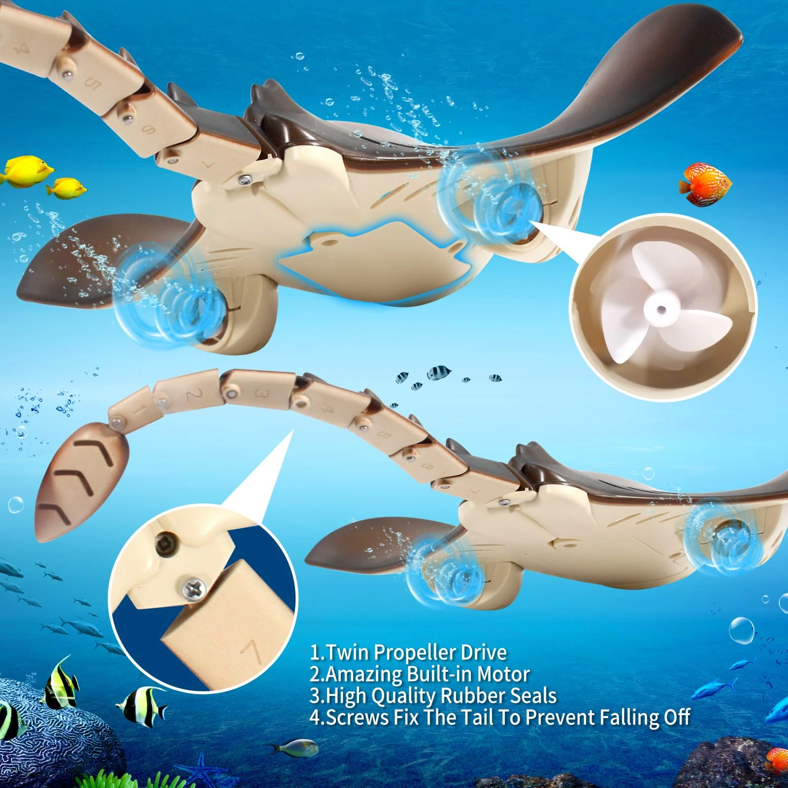 Zdalnie sterowana łódka rekina – Rc Hobby Grade Boat recenzja i cena