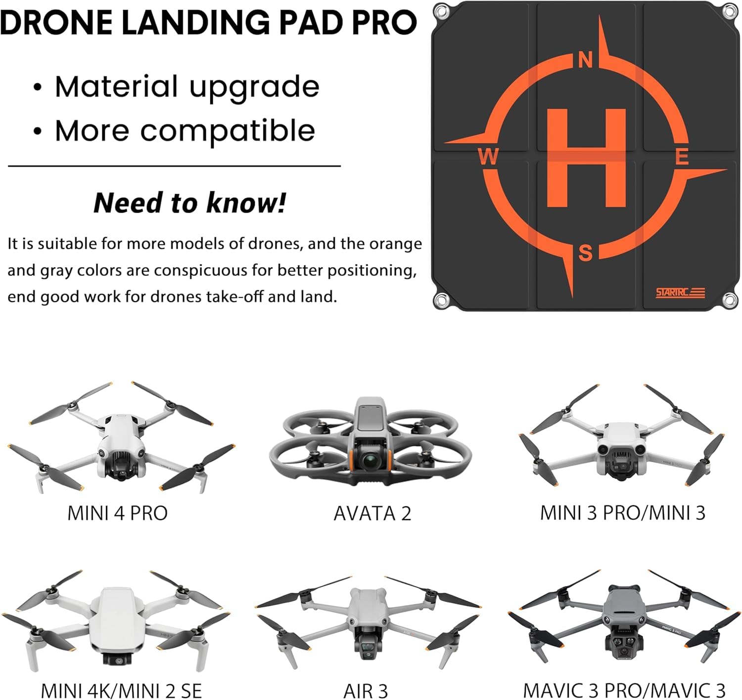 STARTRC Mata do lądowania dron – Dji Drone Mini 3 recenzja i cena