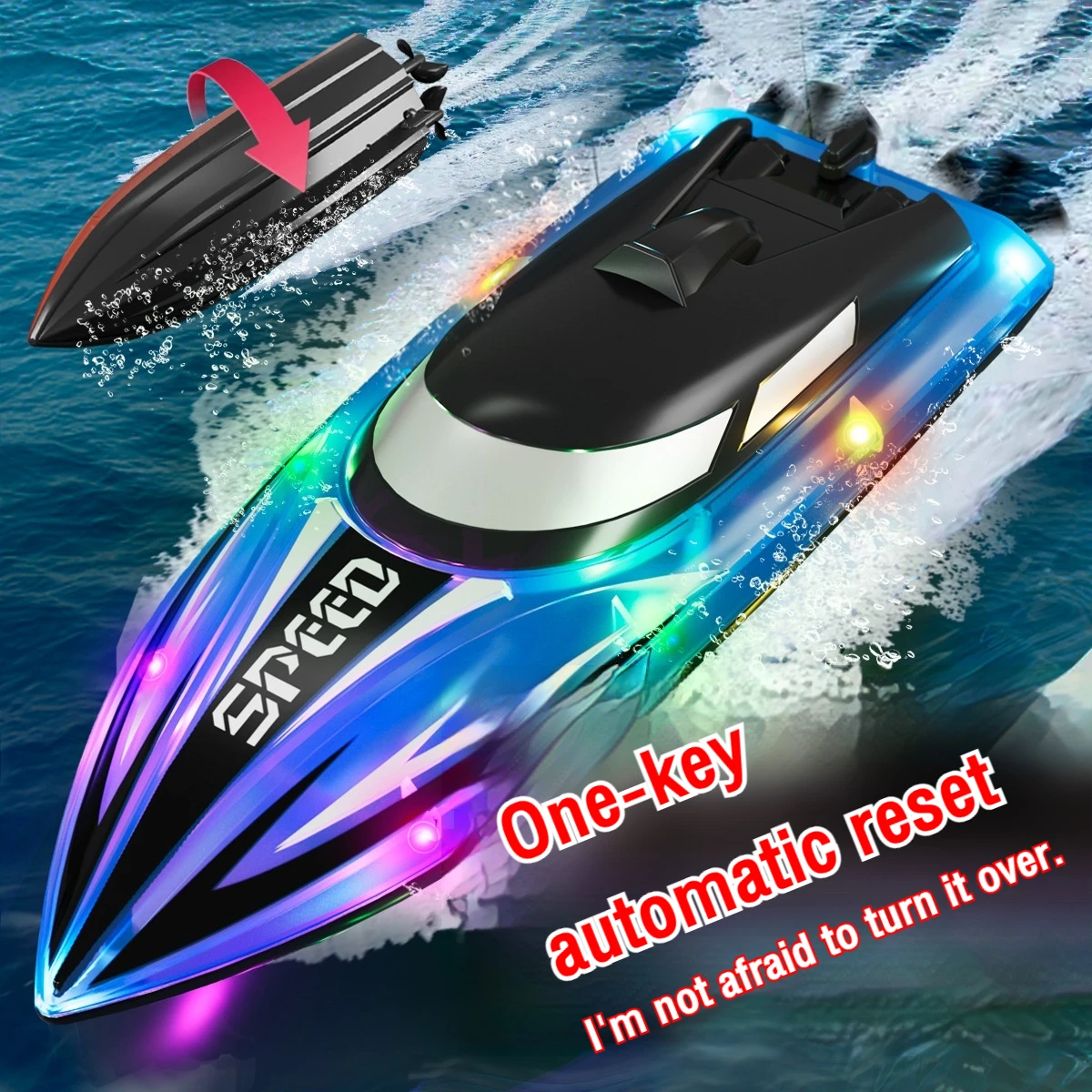 Łodzie RC 2.4G zdalnie sterowa – Rc Hobby Grade Boat recenzja i cena
