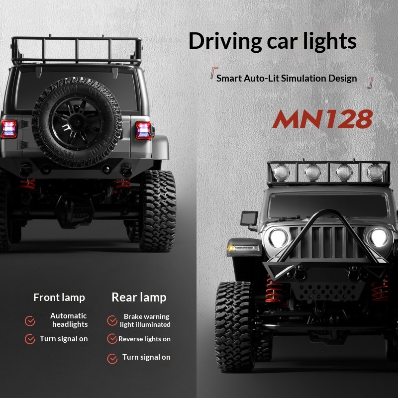 Mn Mn128 Rc Crawler 1:12 Skala – Rc Jeep Hobby recenzja i cena