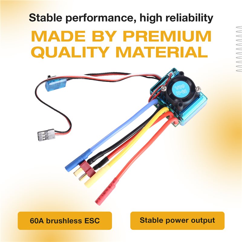 Bezszczotkowy regulator obrotó – Brushless Motor 3650 recenzja i cena